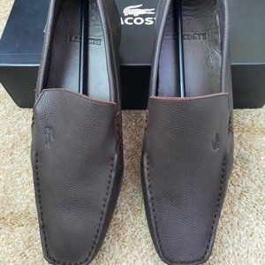 BRAND NEW Lacoste Shoes, Argon Lexi 2 Loafers, Dark Brown, 10.5